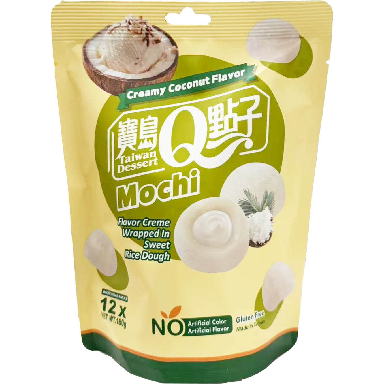 Q Brand Kókuszkrémes Mochi 180g