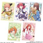 The Quintessential Quintuplets Card Nápolyiszelet Matricával 14g - Image 4