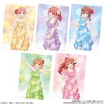 The Quintessential Quintuplets Card Nápolyiszelet Matricával 14g - Image 2