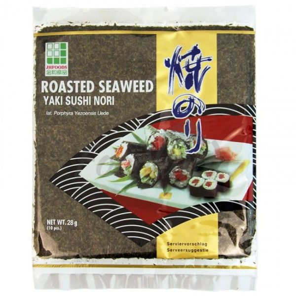 Nori JHFoods Algalap 28g (Arany - 10 db)