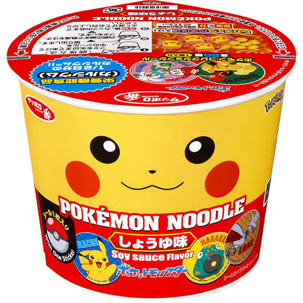 Sapporo Ichiban Pokemon Szójaszószos Tészta 38g