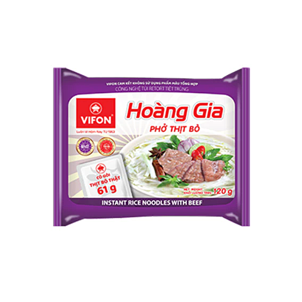 Vifon Hoang Gia Pho Marhahúsos Rizstészta Leves 61g