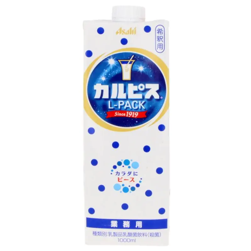 Asahi Calpis Papírdobozos Szirup Koncentrátum 1000ml