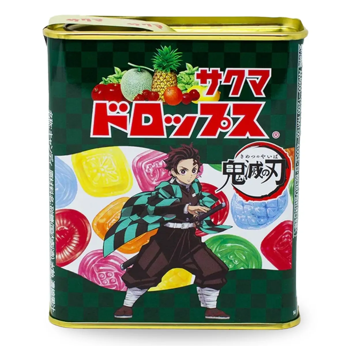 Demon Slayer Sakuma Fémdobozos Gyümölcsös Cukorkák 71g