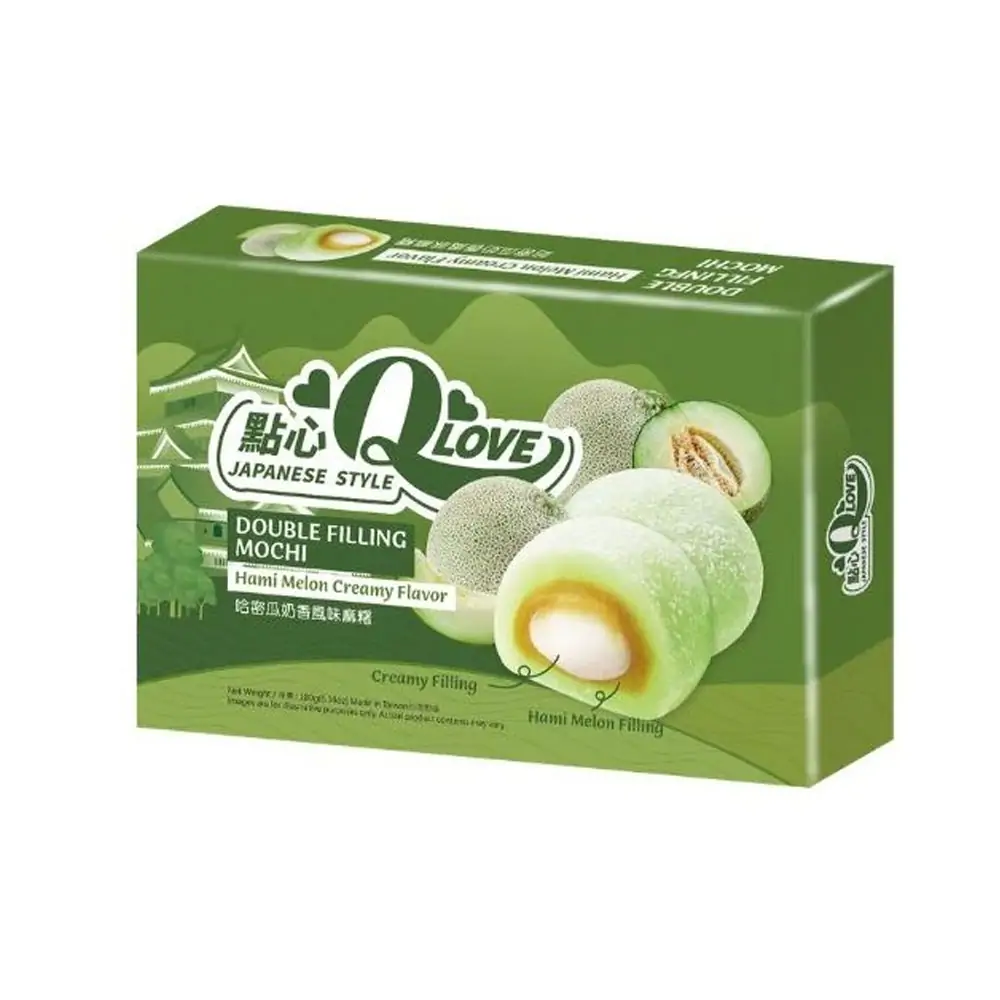 QLove Dupla Töltelékes Hami Dinnyés Mochi