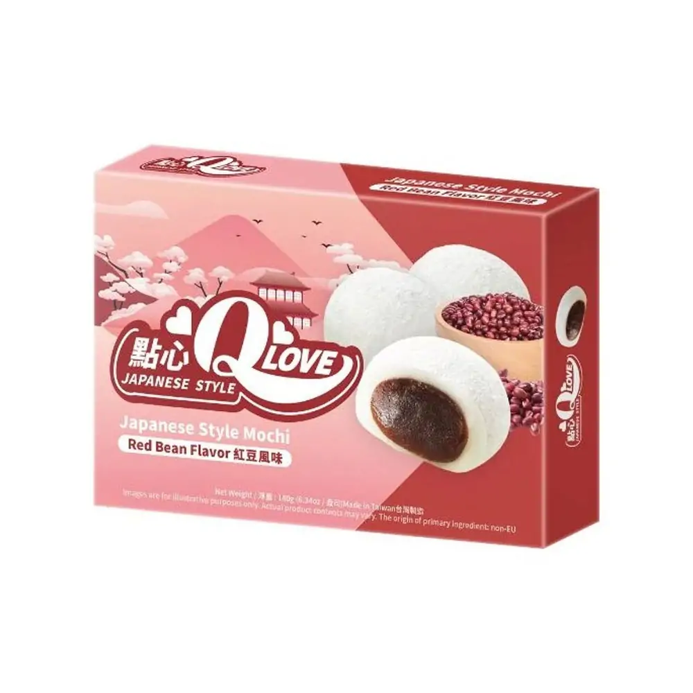 QLove Vörös Babos Mochi 180g