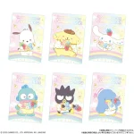 Bandai Sanrio 50th Strawberry Newspaper Nápolyiszelet Kártyával 12g
