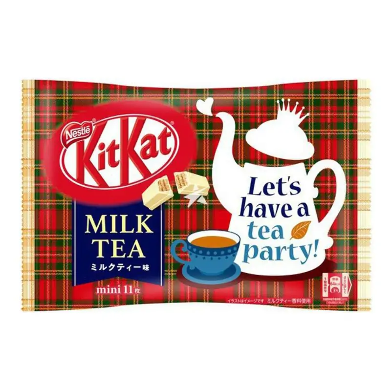 Nestlé Mini Kit Kat Tejes Tea 81.2g