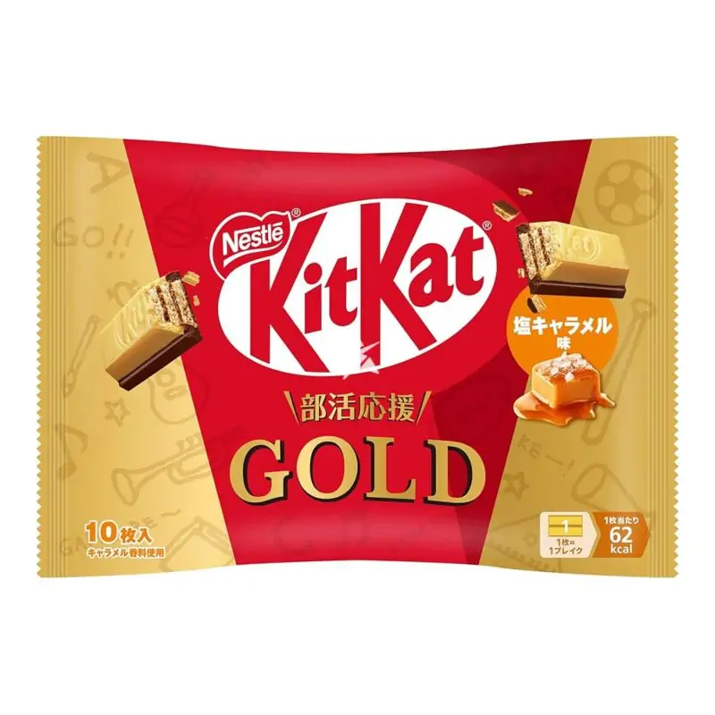Nestlé Gold Sós Karamellás ízű KitKat 116g
