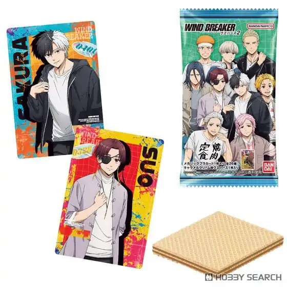 Bandai Wind Breaker Vol 2 Nápolyiszelet Kártyával 13g