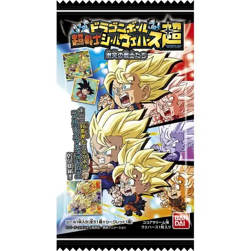 Bandai Dragon Ball Super Warrior Seal 13 Nápolyiszelet Kártyával 13g