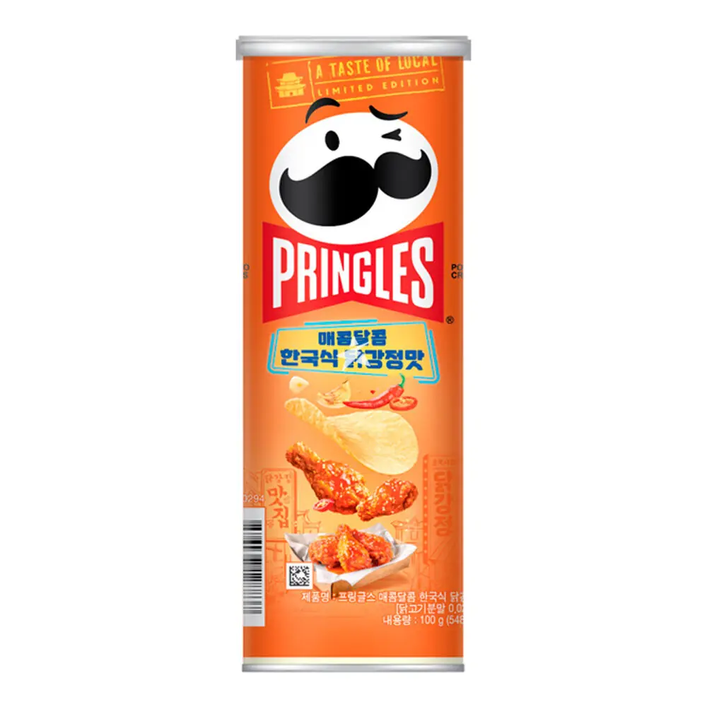 Pringles Édes és Csípős Koreai Sült Csirkés Chips 100g