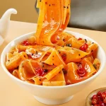 Baijia Chili Olajos Csípős és Savanyú Széles Tészta 115g