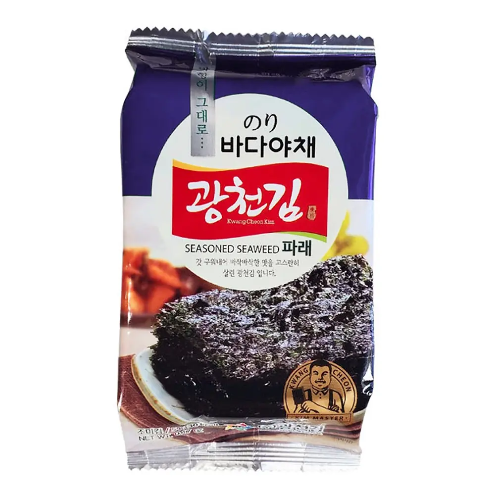 Kwangcheon Fűszerett Ropogós Algasnack 5g