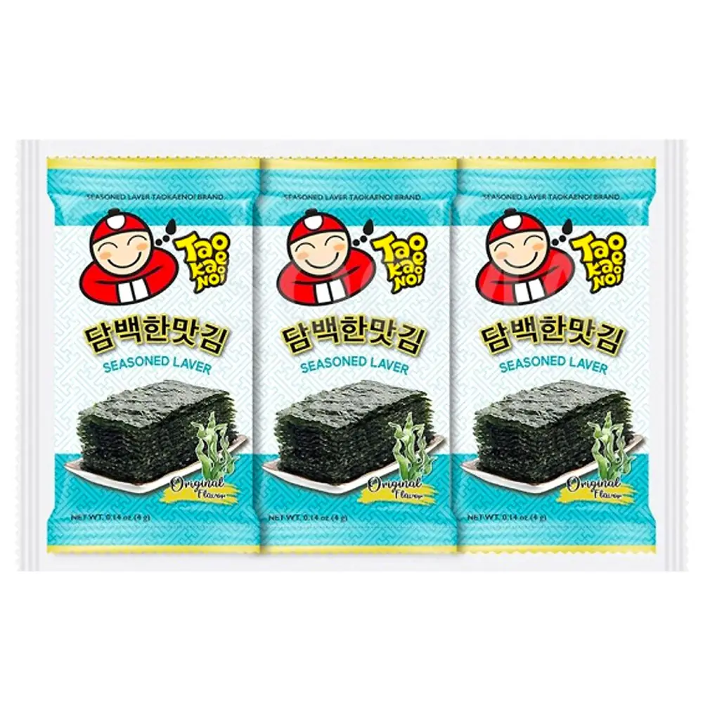 Tao Kae Noi Fűszerezett Algasnack 3x4g