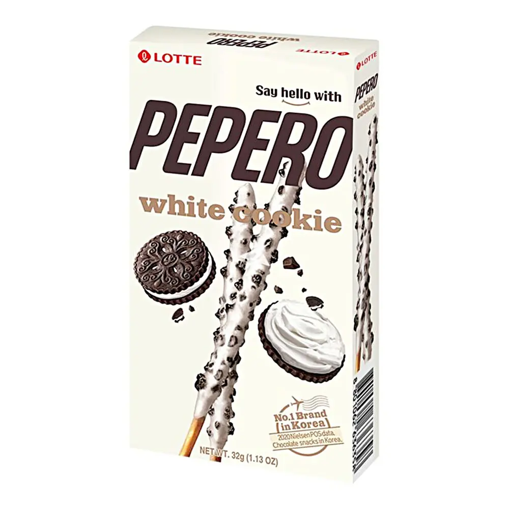 Lotte Pepero Oreós Fehércsokoládéval bevont ropi 32g