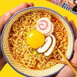 Ottogi Jin Tésztaleves Tálban 110g