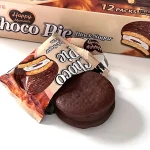 Lotte Choco Pie Feketecukros Tejes Tea Ízű Sütemények 336g
