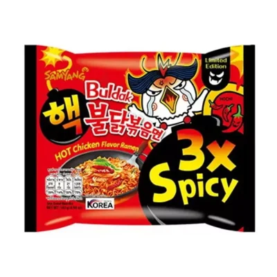 Samyang Buldak 3x Csípős Csirke Sült Ramen 140g