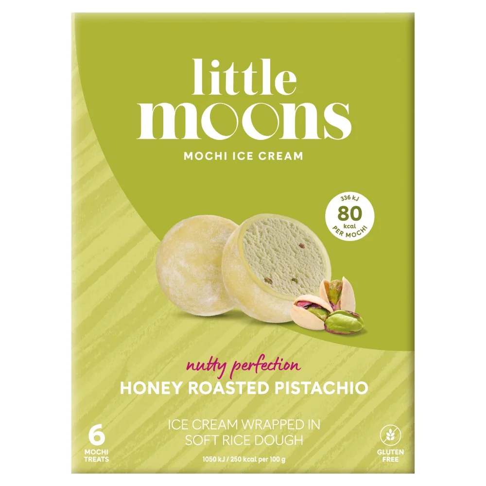 Little Moons Mézes Pörkölt Pisztáciás Mochi Fagylalt 192g