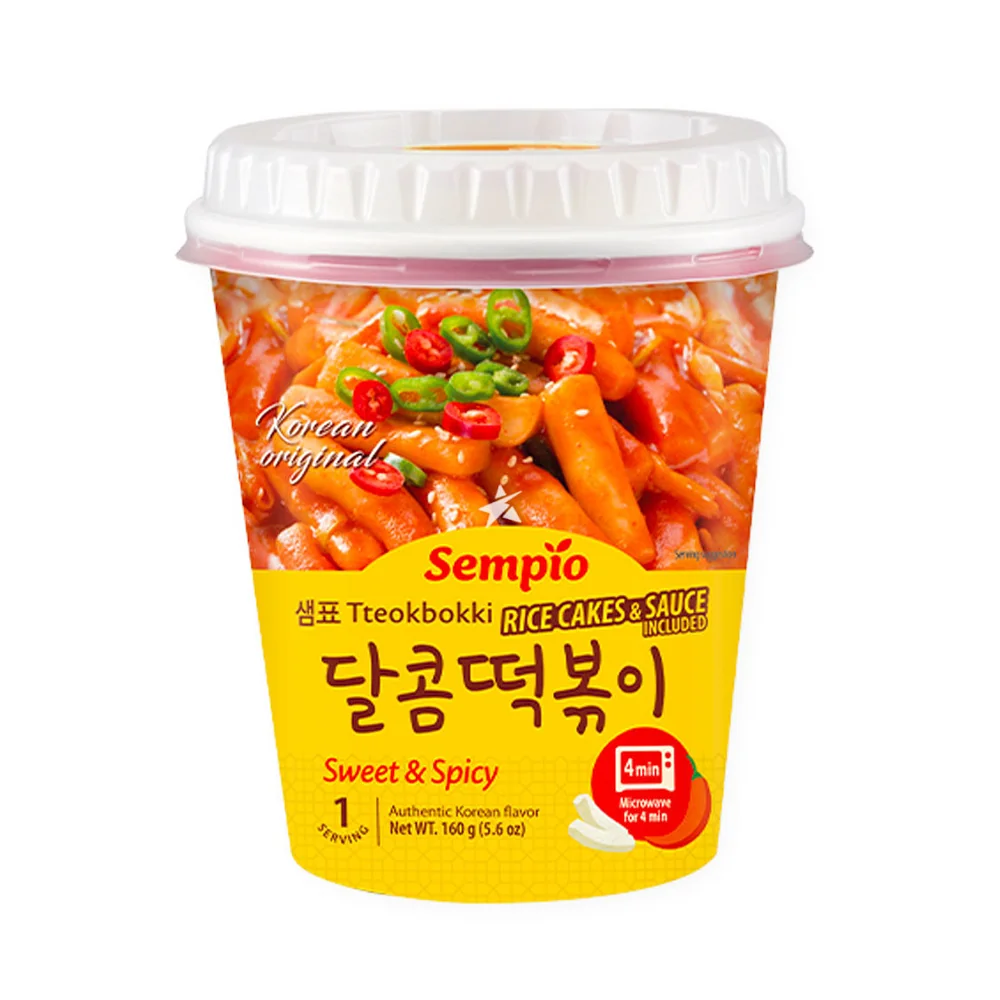 Sempio Instant Tteokbokki Pohárban 160g