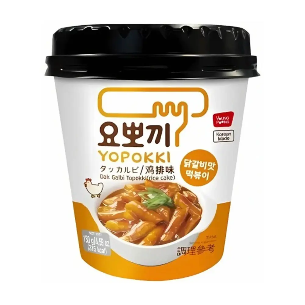 Yopokki Dak Galbi Topokki Pohárban 130g