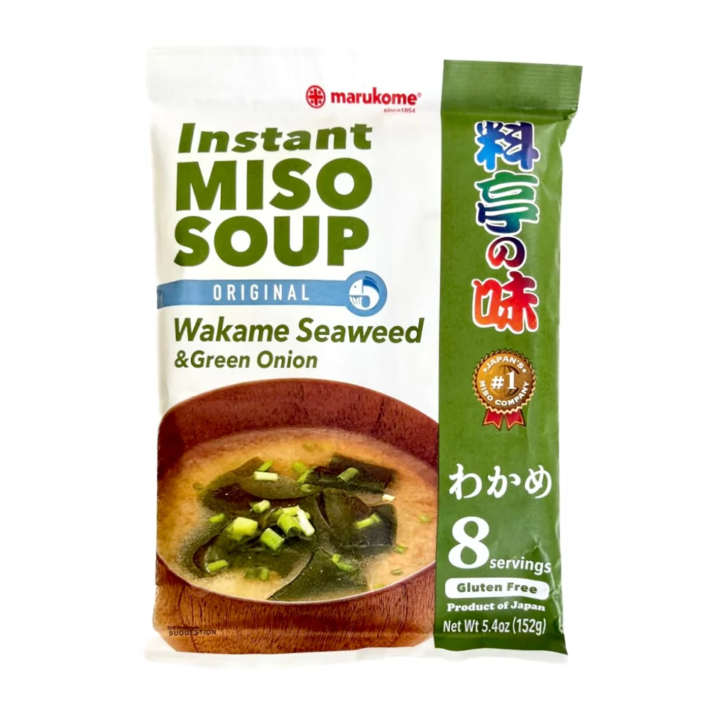 Marukome Instant Gluténmentes Algás Miso Leves 152g