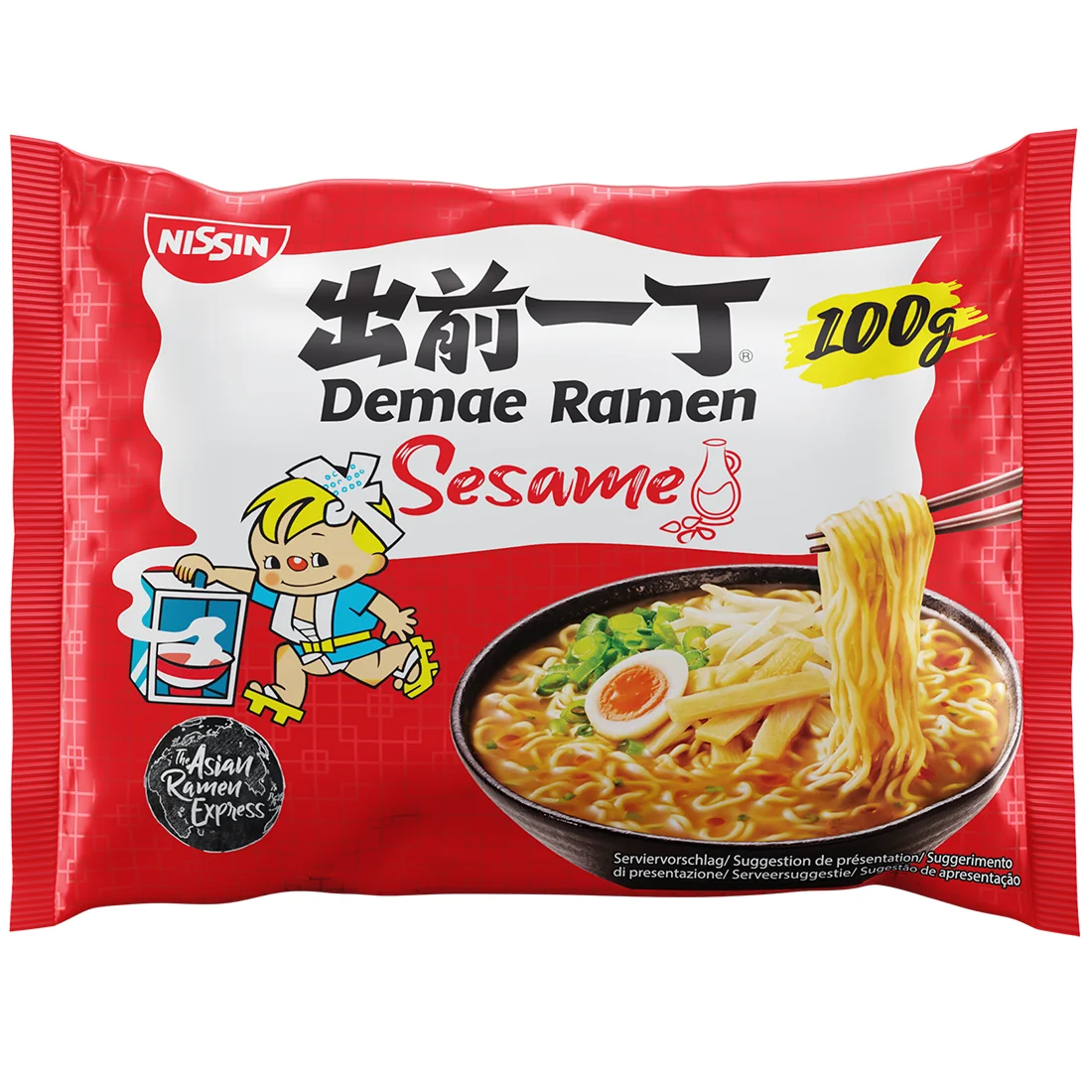 Nissin Demae Szezámmagos Ramen