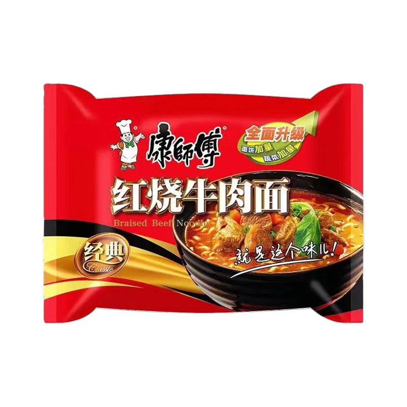 Kang Shi Fu Párolt Marhahús Ízű Tésztaleves 106g