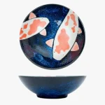 Koi Mintájú Japán Porcelán Tál 14.5 Cm