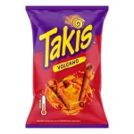 Takis Volcano Sajtos és Chili Ízű Sült Kukoricasnack 100g
