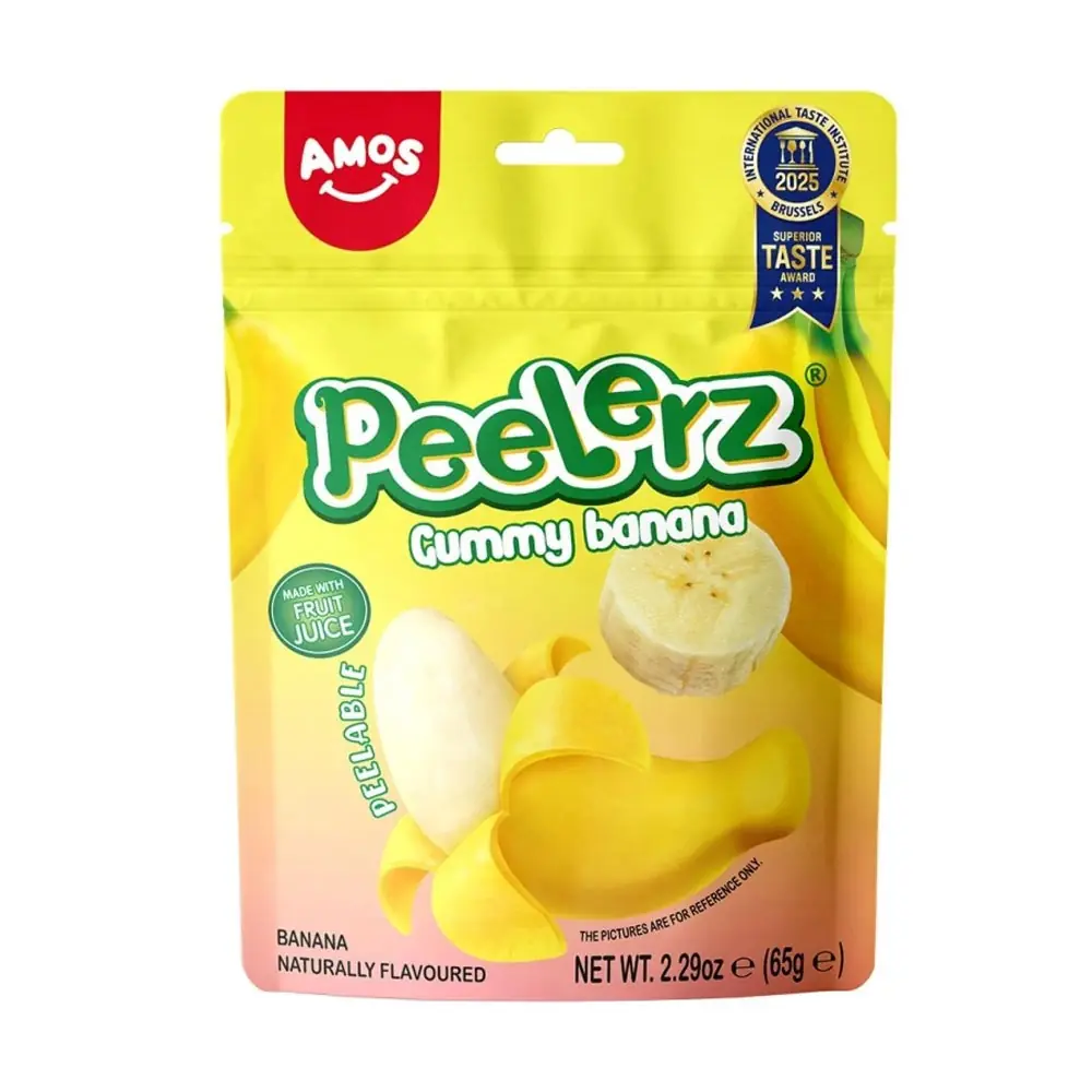 Amos Peelerz Banános hámozható gumicukor 65g