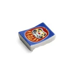 Mintás porcelán evőpálcika tartó