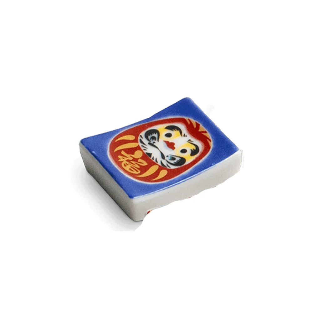 Mintás porcelán evőpálcika tartó