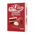 QLove Vörösbársony-torta ízű Deluxe Mochi 168g