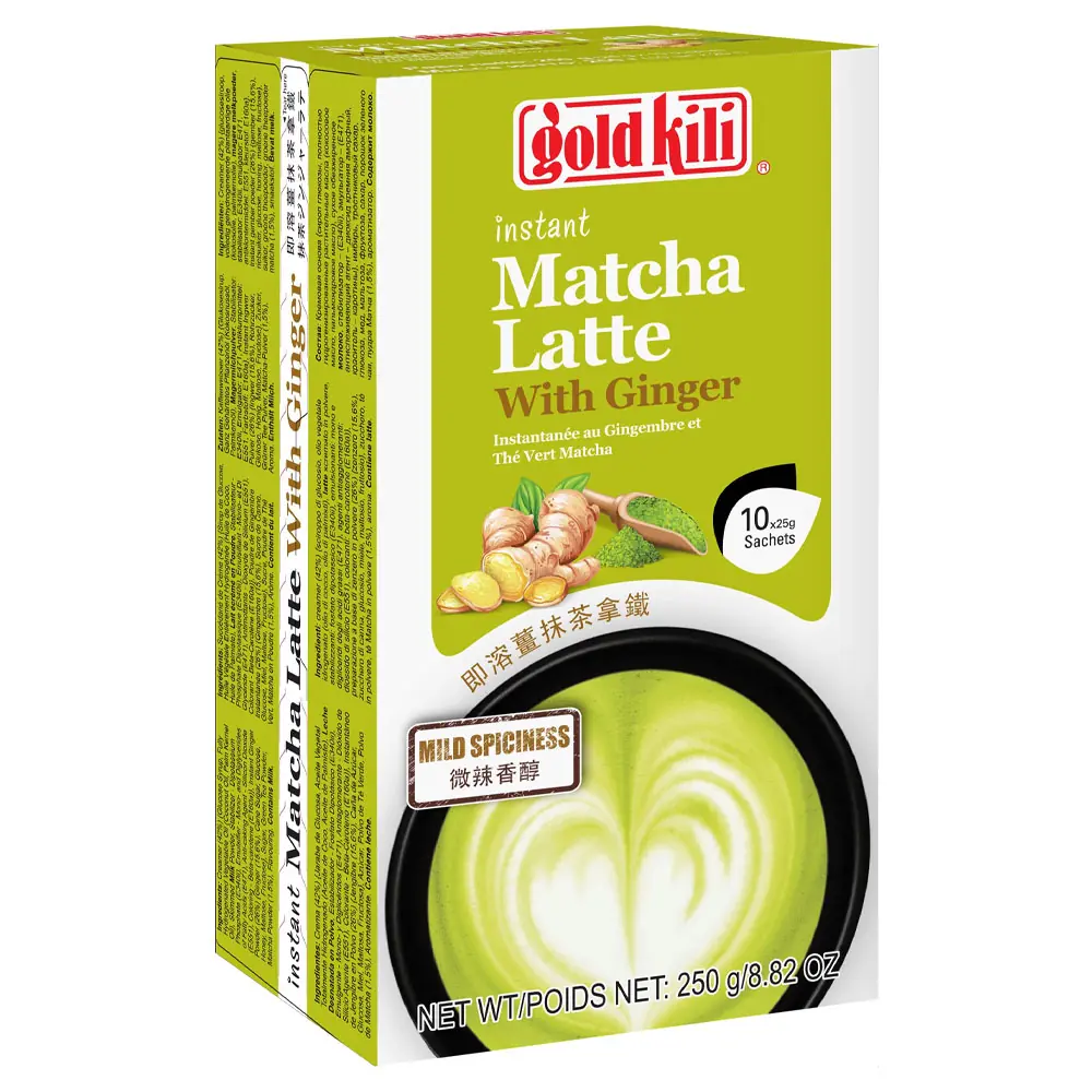 Gold Kili Instant Gyömbéres Matcha Latte Por 250g