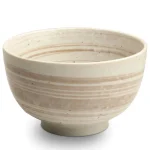 Hakemekobiki prémium japán porcelán matcha tál