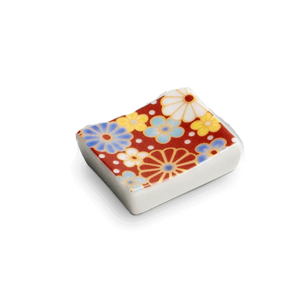 Mintás porcelán evőpálcika tartó 3,5cm