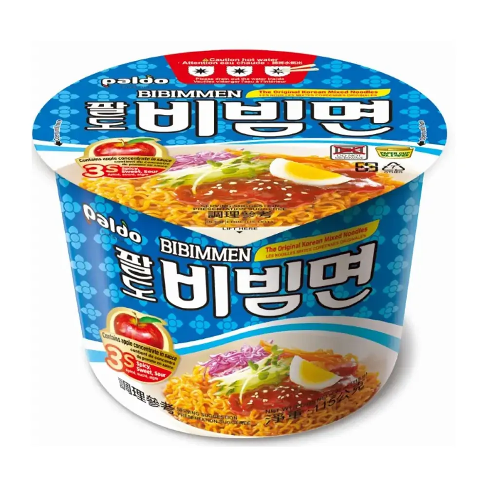 Paldo Ramen Bibim Men Sült Tészta Tálban