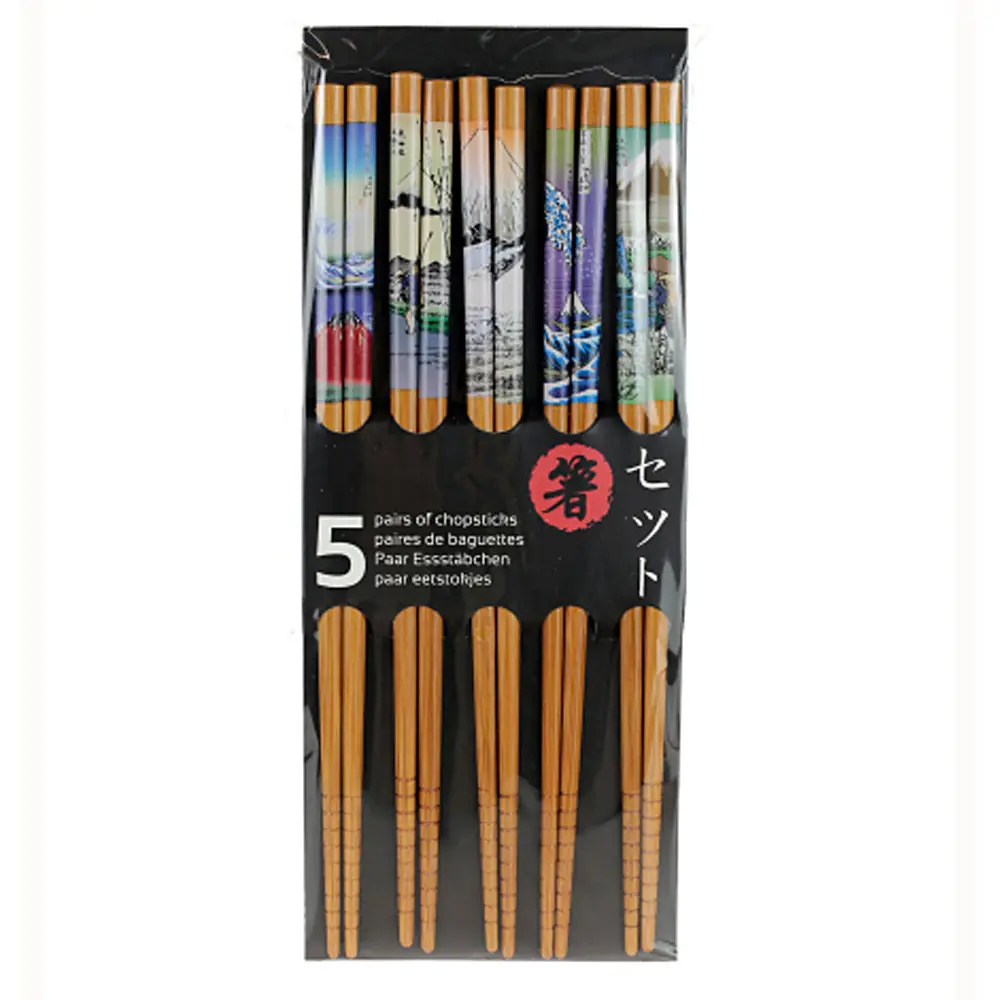 Fuji mintás evőpálcika szett - 5db pár