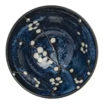 Hana Blue prémium japán porcelán tál 13cm