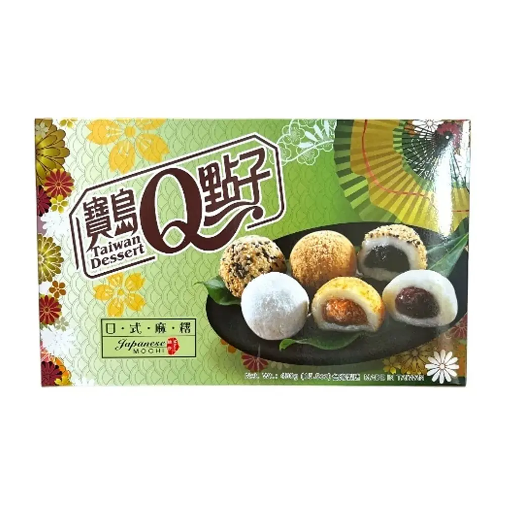 Q Brand Vegyes Ízesítésű Mochi 450g
