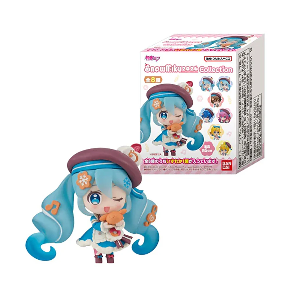Bandai Snow Miku 2026 Zsákbamacska Figura Rágógumival 1.5g
