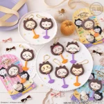 Bandai Chiikawa Black Cat Lolli Choco Charm Medál Rágógumival 1.5g (Véletlenszerű)