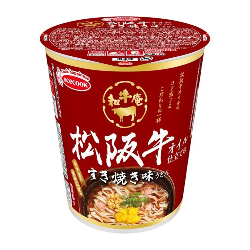Acecook Wagyuan Kobe Marhahúsos Fekete borsos Szójaszószos Ramen 60g