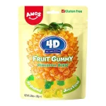 Amos 4D Ananászos gumicukor 65g