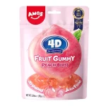 Amos 4D Barackos gumicukor 65g