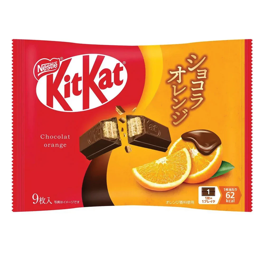 Nestlé Narancsos Csokoládé ízű KitKat 81.2g